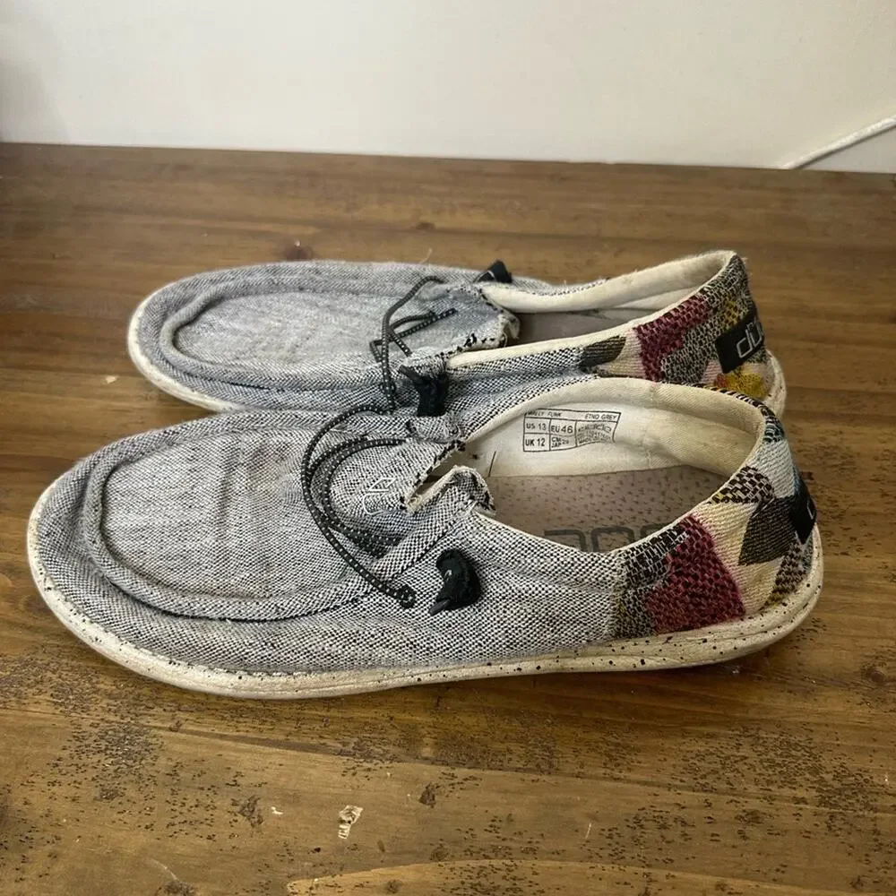 Hey Dude Men's Wally Woven Loafer size 13